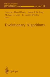 Book Cover for Evolutionary Algorithms by Lawrence D Davis, Kenneth De Jong, Michael D Vose, LDarrell Whitley
