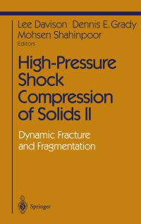 Book Cover for High-Pressure Shock Compression of Solids II by Lee Davison, Dennis E Grady, Mohsen Shahinpoor