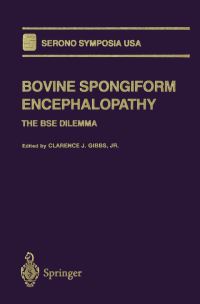 Book Cover for Bovine Spongiform Encephalopathy by Jr Clarence F Gibbs
