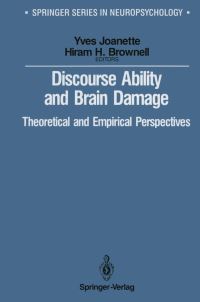 Book Cover for Discourse Ability and Brain Damage by Yves Joanette, Hiram Brownell