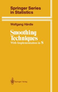 Book Cover for Smoothing Techniques by Wolfgang Härdle