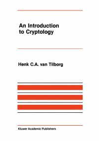 Book Cover for An Introduction to Cryptology by Henk CA van Tilborg