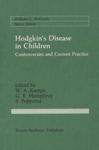 Book Cover for Hodgkin's Disease in Children by WA Kamps, G Bennett Humphrey, S Poppema