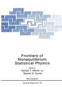 Book Cover for Frontiers of Nonequilibrium Statistical Physics by Gerald T Moore, Marlan O Scully