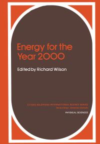 Book Cover for Energy for the Year 2000 by Richard Wilson