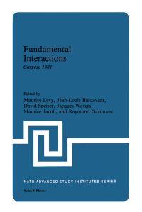 Book Cover for Fundamental Interactions by JeanLouis Basdevant, Maurice Levy