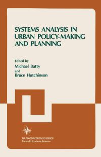 Book Cover for Systems Analysis in Urban Policy-Making and Planning. II Systems Science by Bruce Hutchinson, Michael Batty