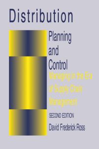 Book Cover for Distribution Planning and Control by David F Ross