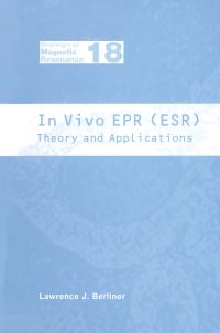 Book Cover for In Vivo EPR (ESR) by Lawrence J Berliner