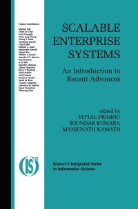 Book Cover for Scalable Enterprise Systems by Vittal Prabhu, Soundar Kumara, Manjunath Kamath