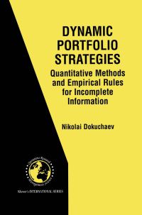 Book Cover for Dynamic Portfolio Strategies: by Nikolai Dokuchaev