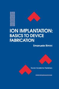Book Cover for Ion Implantation by Emanuele Rimini