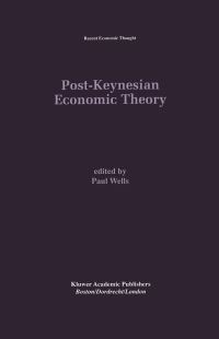 Book Cover for Post-Keynesian Economic Theory by Paul Wells