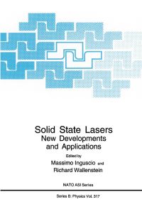 Book Cover for Solid State Lasers by Massimo Inguscio, Richard Wallenstein