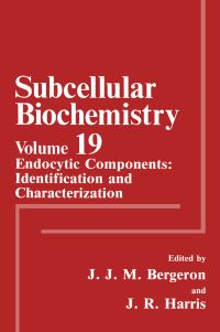 Book Cover for Endocytic Components by JJM Bergeron, J Robin Harris
