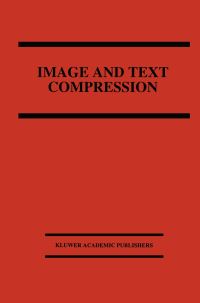 Book Cover for Image and Text Compression by James A Storer