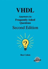 Book Cover for VHDL Answers to Frequently Asked Questions by Ben Cohen