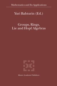 Book Cover for Groups, Rings, Lie and Hopf Algebras by Y Bahturin
