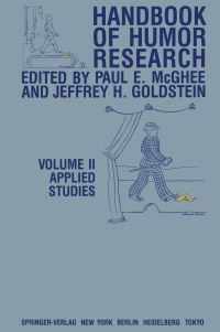 Book Cover for Handbook of Humor Research by PE McGhee, JH Goldstein