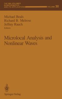 Book Cover for Microlocal Analysis and Nonlinear Waves by Michael Beals, Richard B Melrose, Jeffrey Rauch
