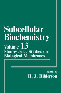 Book Cover for Fluorescence Studies on Biological Membranes by Herwig J Hilderson
