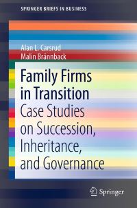 Book Cover for Family Firms in Transition by Alan L Carsrud, Malin Brännback