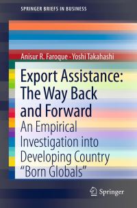 Book Cover for Export Assistance : The Way Back and Forward by Anisur R Faroque, Yoshi Takahashi