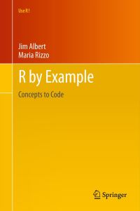 Book Cover for R by Example by Jim Albert, Maria L Rizzo