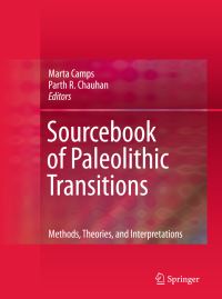 Book Cover for Sourcebook of Paleolithic Transitions by Marta Camps i Calbet, Parth R Chauhan