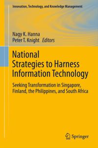 Book Cover for National Strategies to Harness Information Technology by Nagy Hanna, Peter T Knight