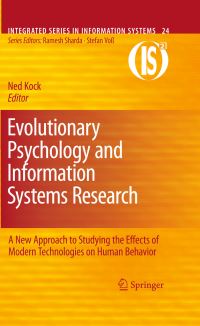 Book Cover for Evolutionary Psychology and Information Systems Research by Ned Kock