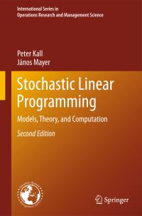 Book Cover for Stochastic Linear Programming by Peter Kall, János Mayer