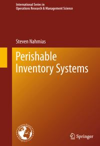 Book Cover for Perishable Inventory Systems by Steven Nahmias
