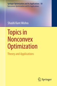 Book Cover for Topics in Nonconvex Optimization by Shashi K Mishra
