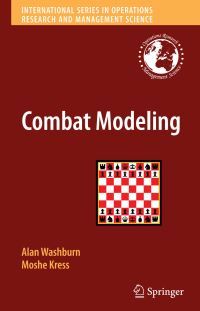 Book Cover for Combat Modeling by Alan Washburn, Moshe Kress