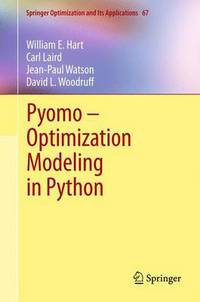 Book Cover for Pyomo by William E Hart