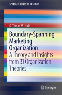 Book Cover for Boundary-Spanning Marketing Organization by G Tomas M Hult