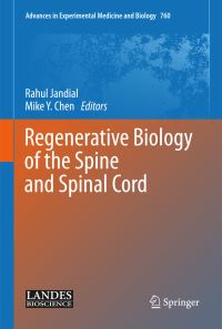 Book Cover for Regenerative Biology of the Spine and Spinal Cord by Rahul Jandial