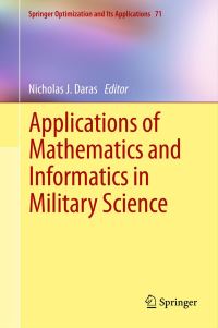Book Cover for Applications of Mathematics and Informatics in Military Science by Nicholas J Daras