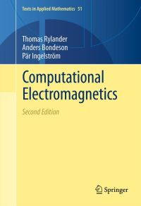 Book Cover for Computational Electromagnetics by Thomas Rylander, Pär Ingelström