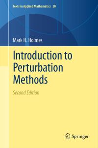 Book Cover for Introduction to Perturbation Methods by Mark H Holmes