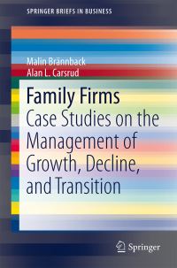 Book Cover for Family Firms by Malin Brännback, Alan L Carsrud