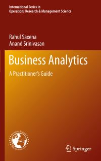 Book Cover for Business Analytics by Rahul Narain Saxena, Anand Srinivasan