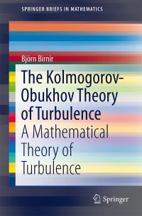 Book Cover for The Kolmogorov-Obukhov Theory of Turbulence by Björn Birnir