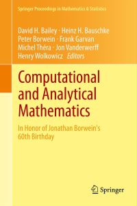 Book Cover for Computational and Analytical Mathematics by Jonathan M Borwein