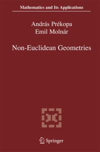 Book Cover for Non-Euclidean Geometries by András Prékopa, Emil Molnár