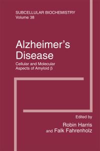 Book Cover for Alzheimer's Disease by J Robin Harris, Falk Fahrenholz