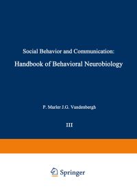 Book Cover for Social Behavior and Communication by P Marler