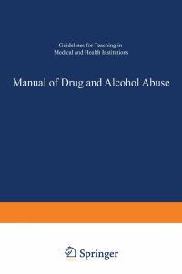 Book Cover for Manual of Drug and Alcohol Abuse by A Arif, J Westermeyer