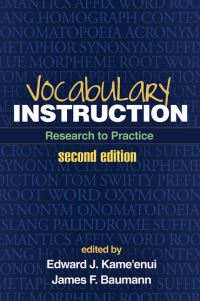 Book Cover for Vocabulary Instruction by Edward J Kameenui, James F Baumann